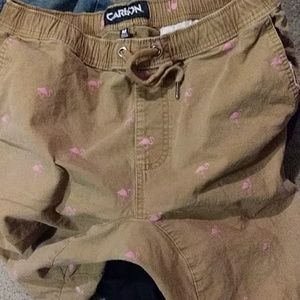 Sweet hybrid cutoff shorts by Carbon